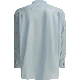 Casual shirt with patch pockets