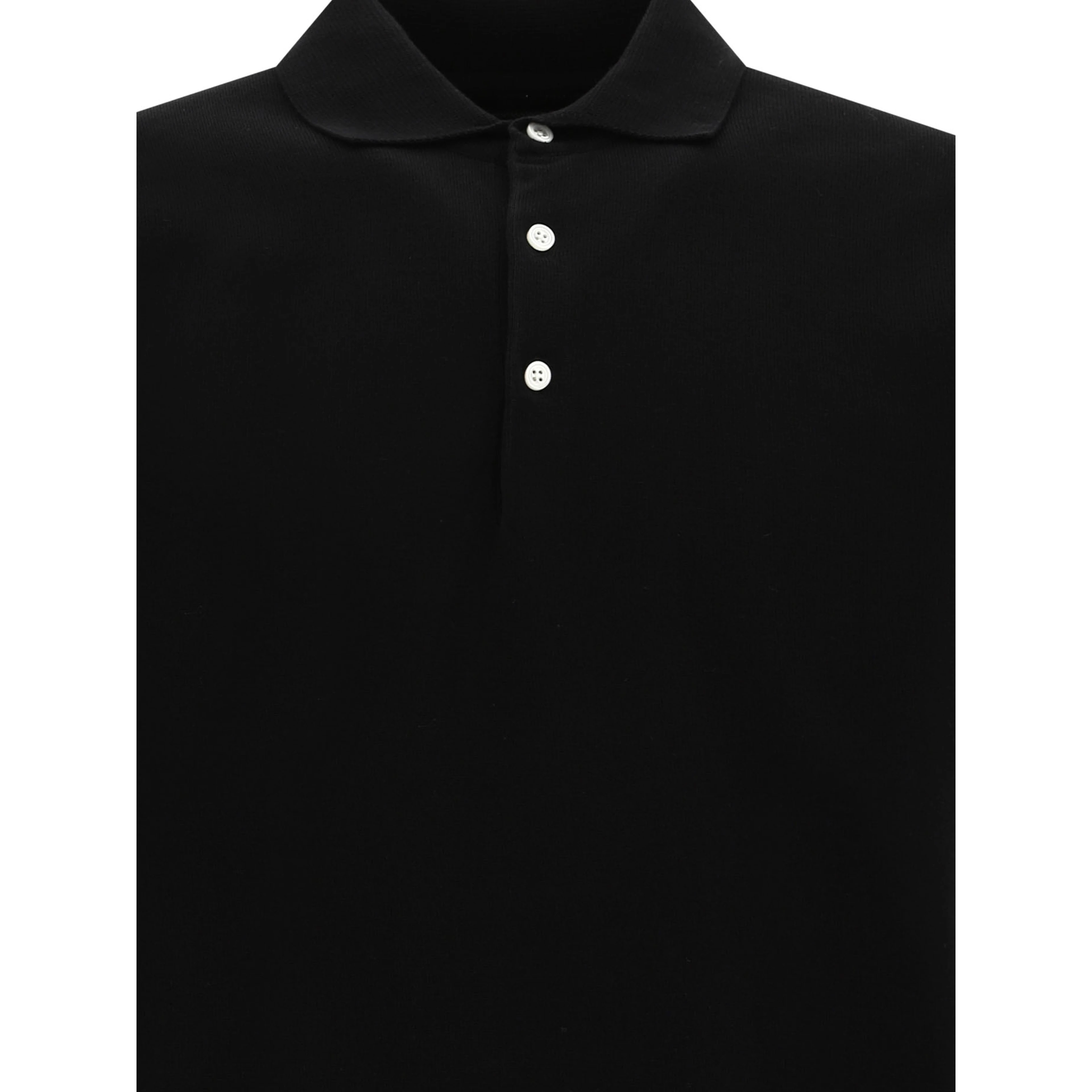 "12G" Polo shirt with buttons