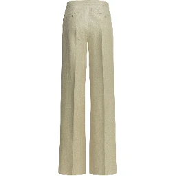Linen tailored pants