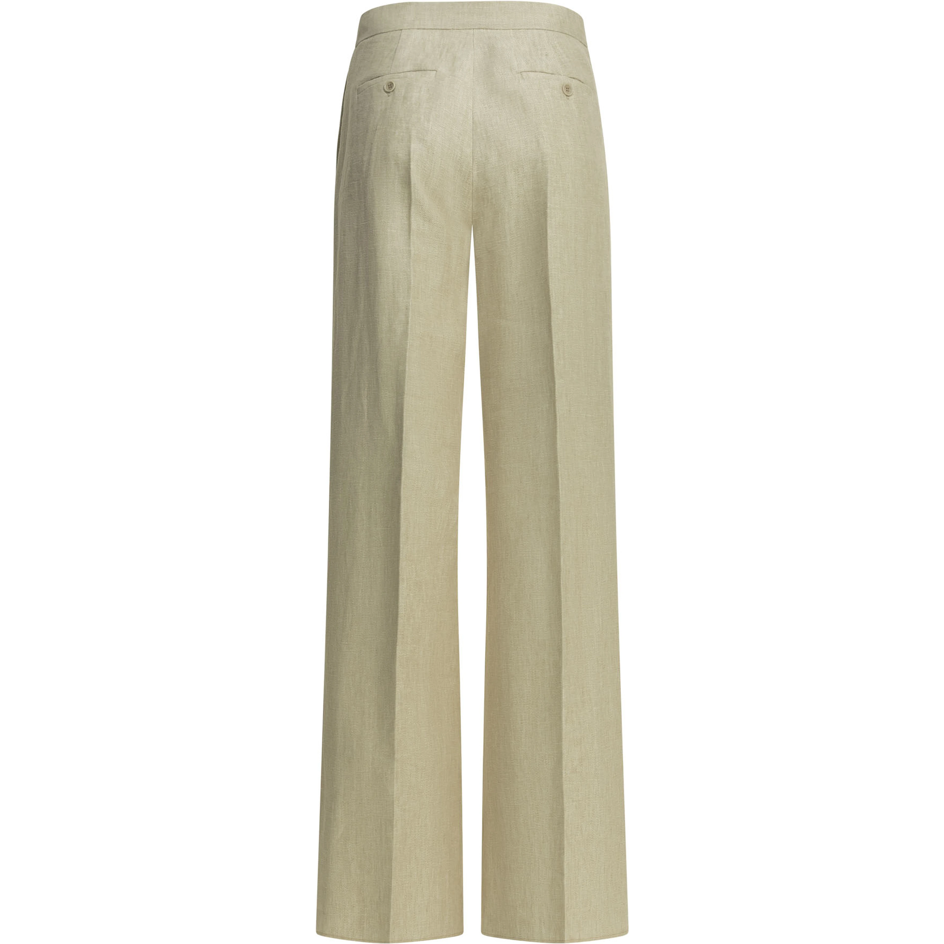 Linen tailored pants