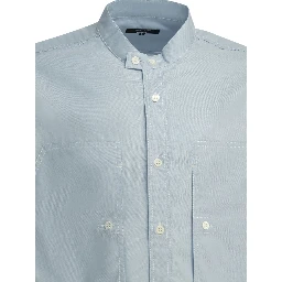 Casual shirt with patch pockets
