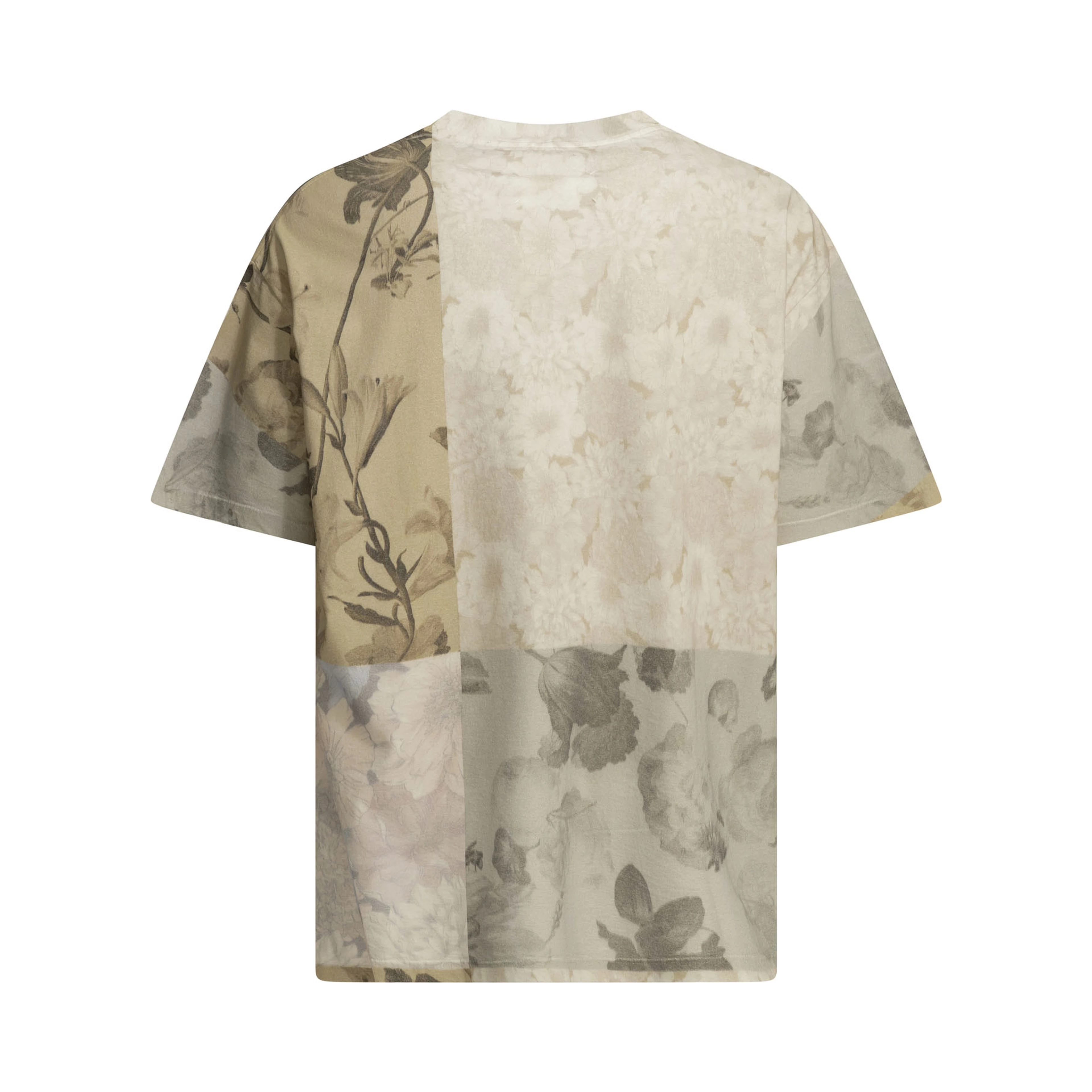 Floral crewneck T-shirt