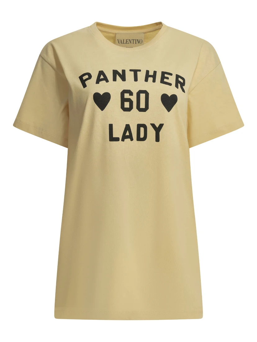 "Panther Lady" Crew-neck T-shirt