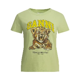 "Baby Tiger" crewneck T-shirt