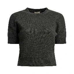 "Golden" crew-neck sweater