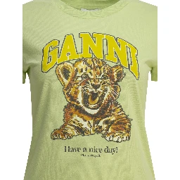 "Baby Tiger" crewneck T-shirt