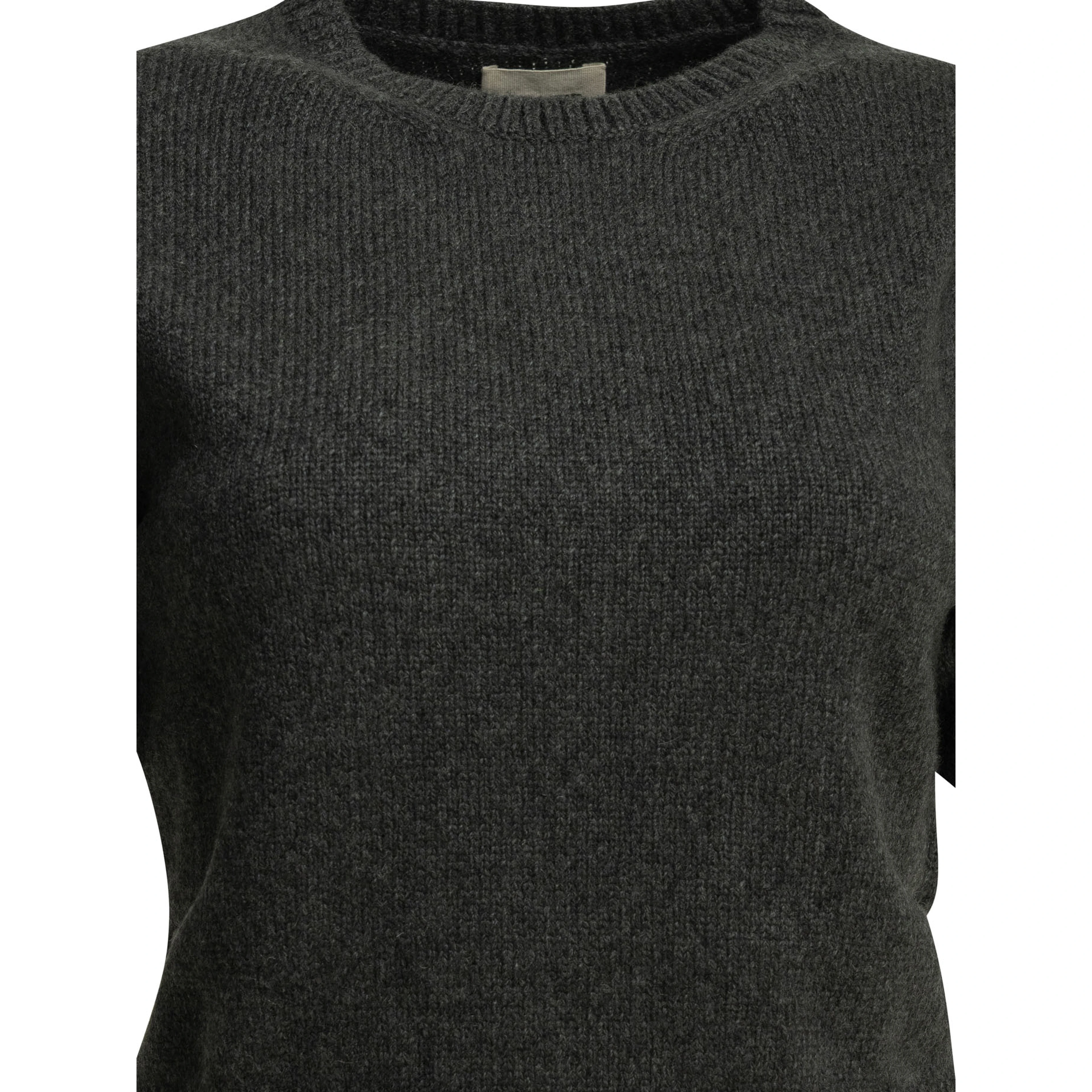 "Golden" crew-neck sweater