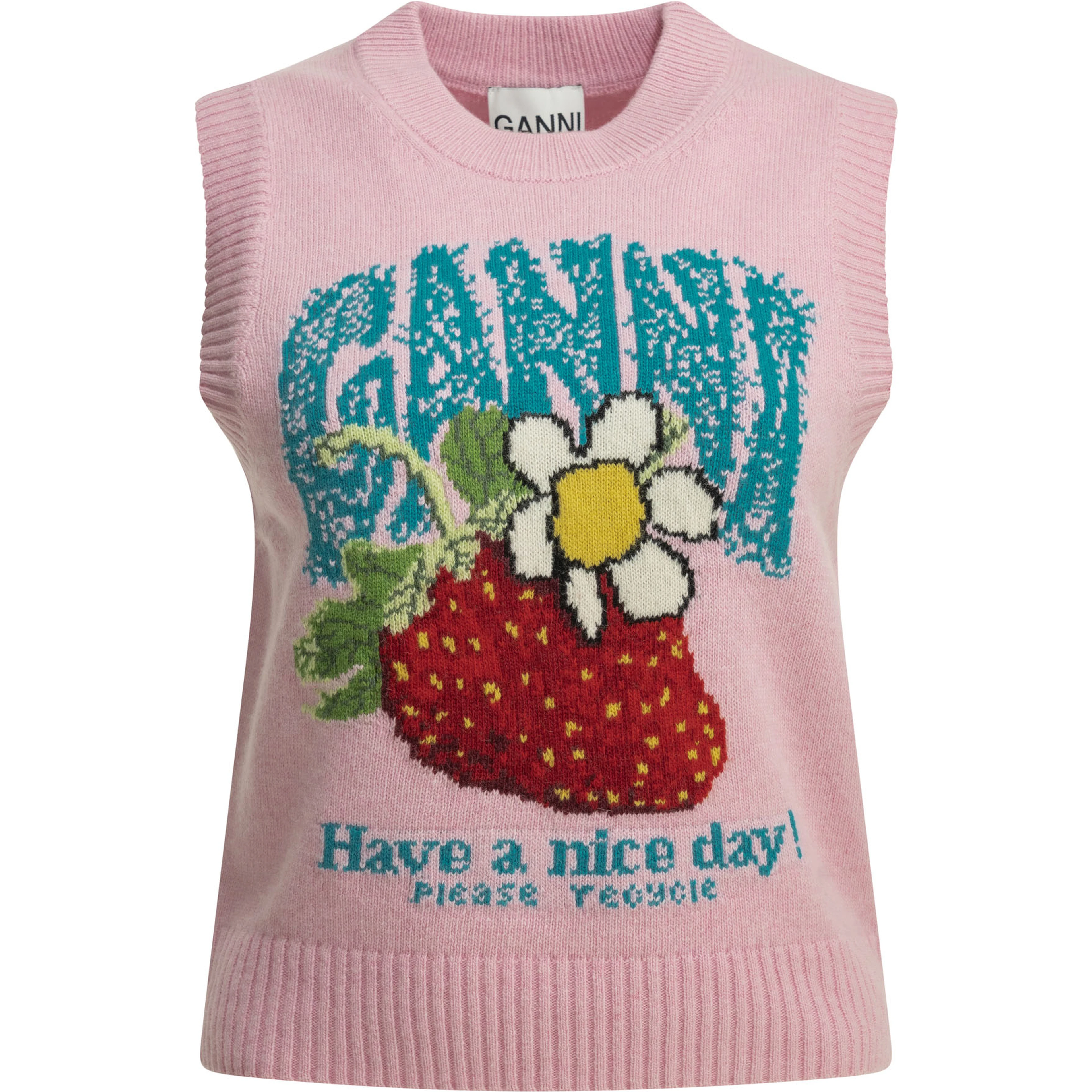 "Strawberry" vest