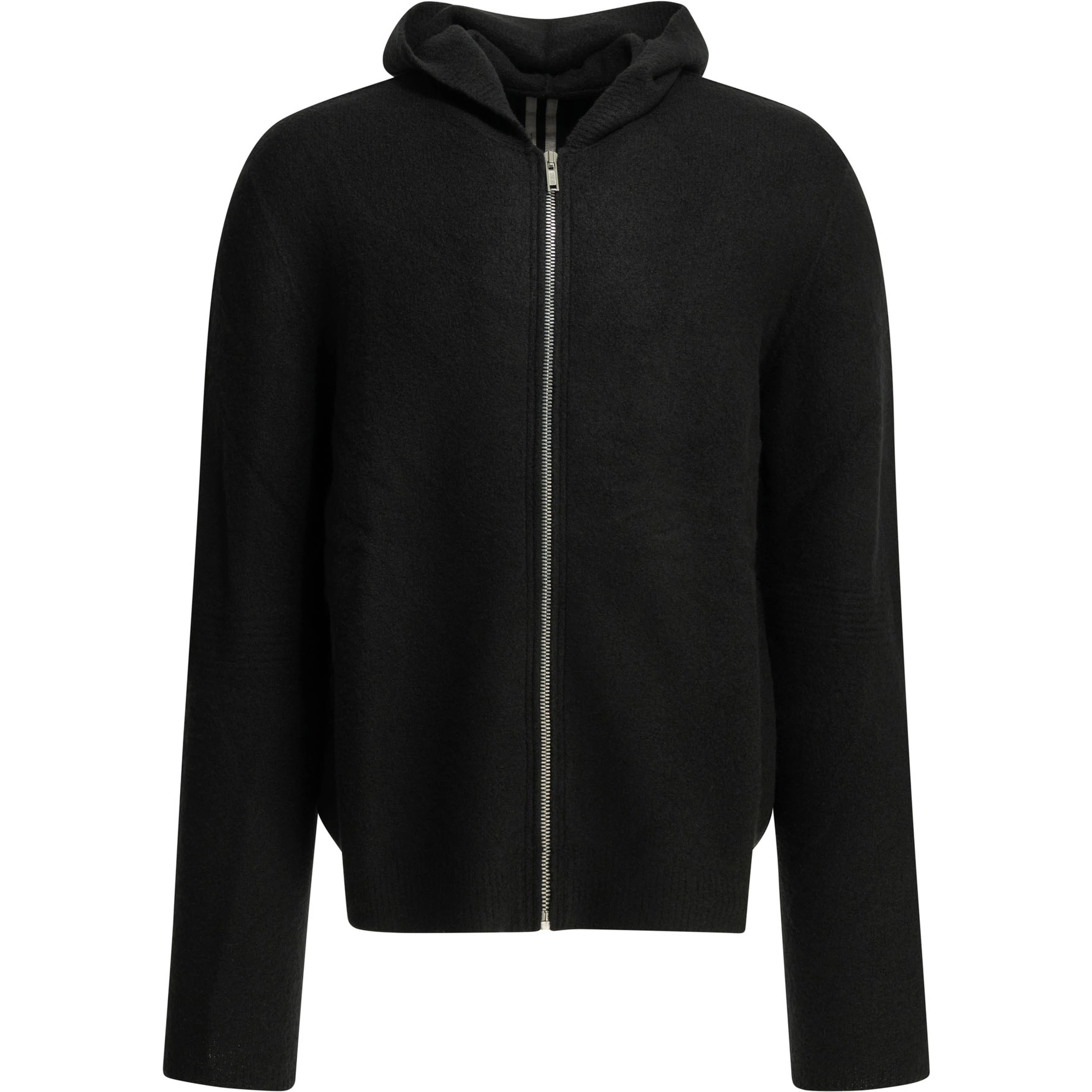 Zipper and hooded sweater