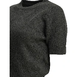 "Golden" crew-neck sweater
