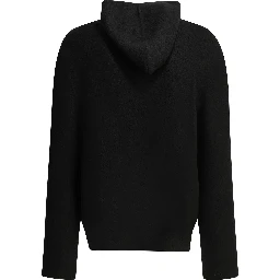 Zipper and hooded sweater