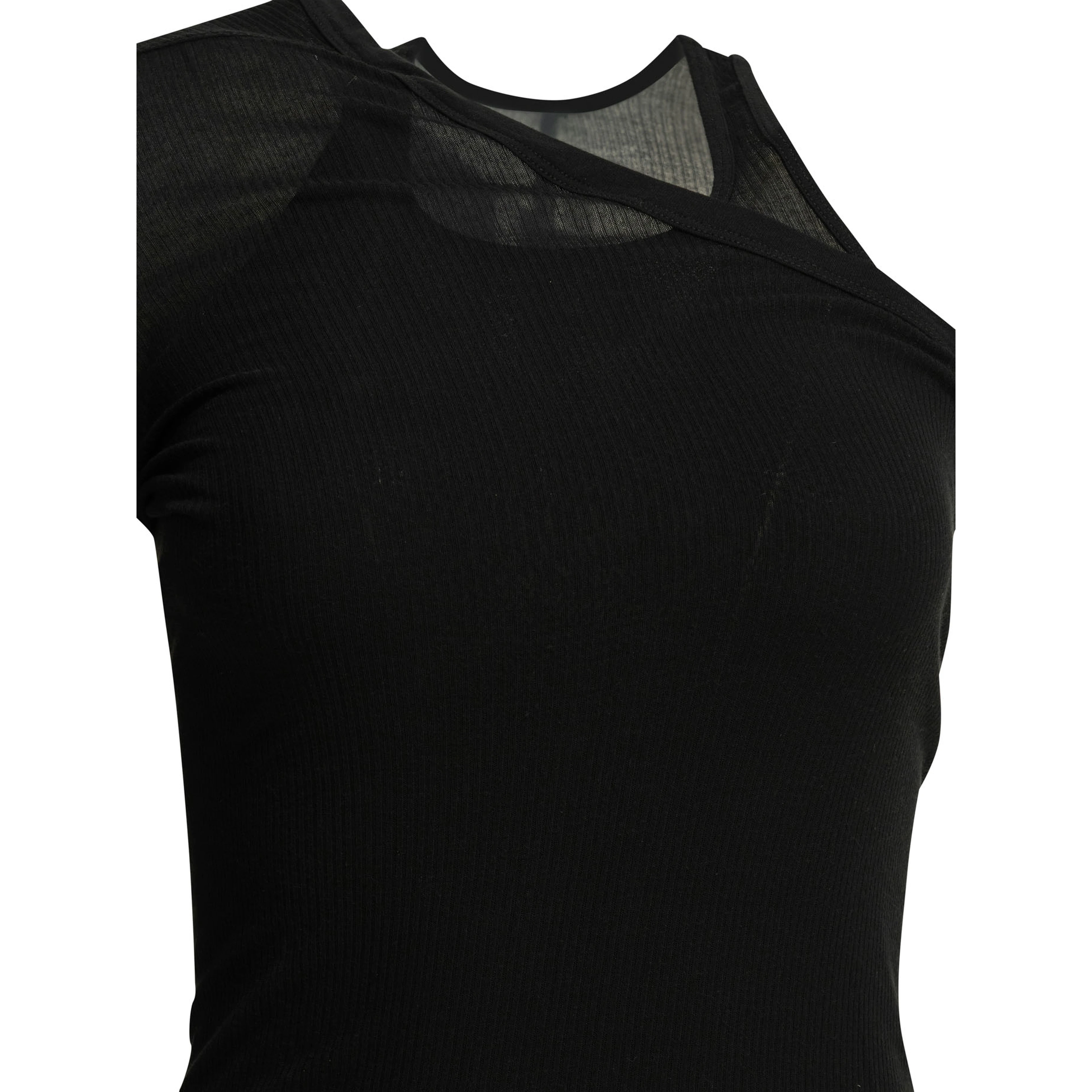 "Banana" One-shoulder tank top