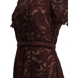 Lace midi dress