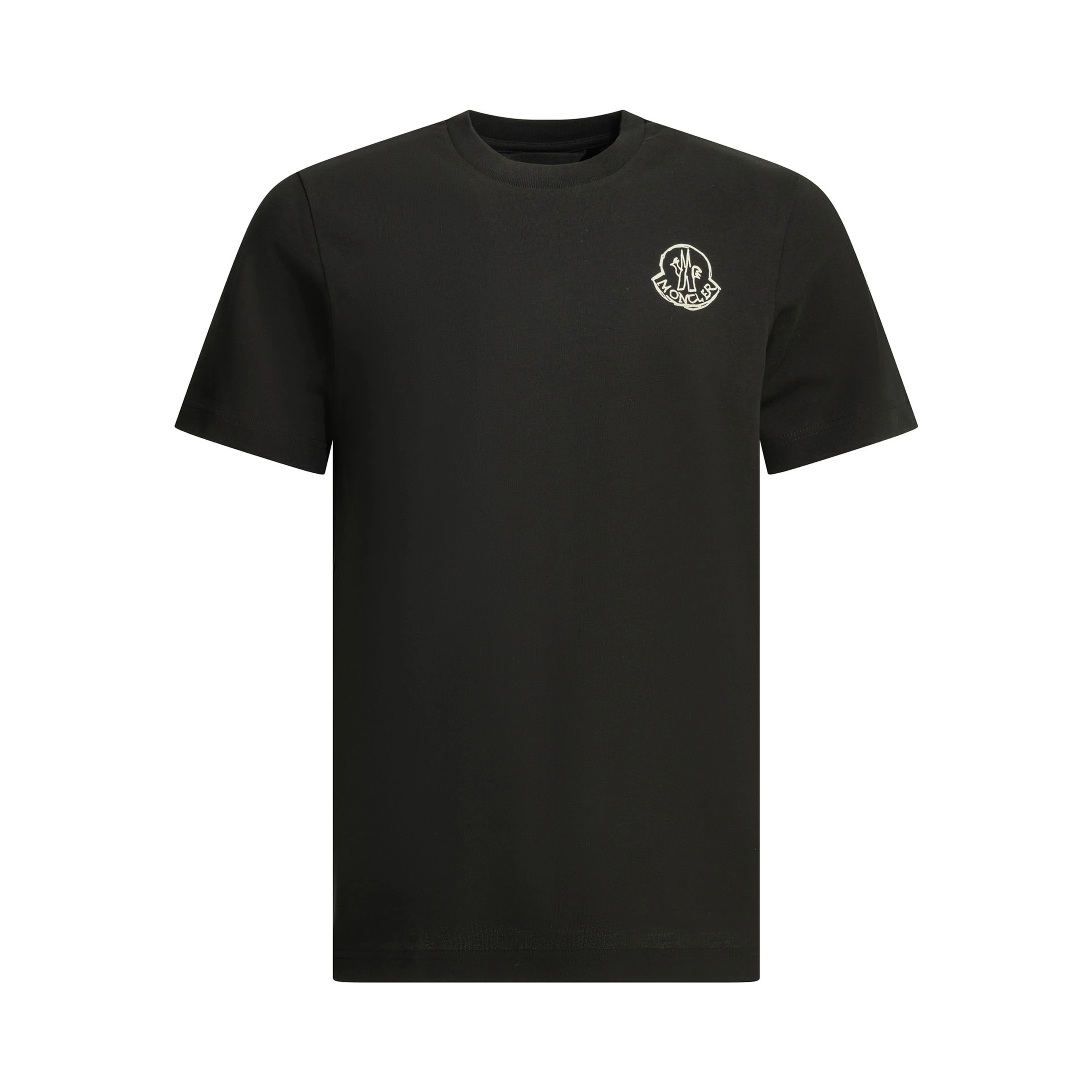 Crewneck T-shirt with logo