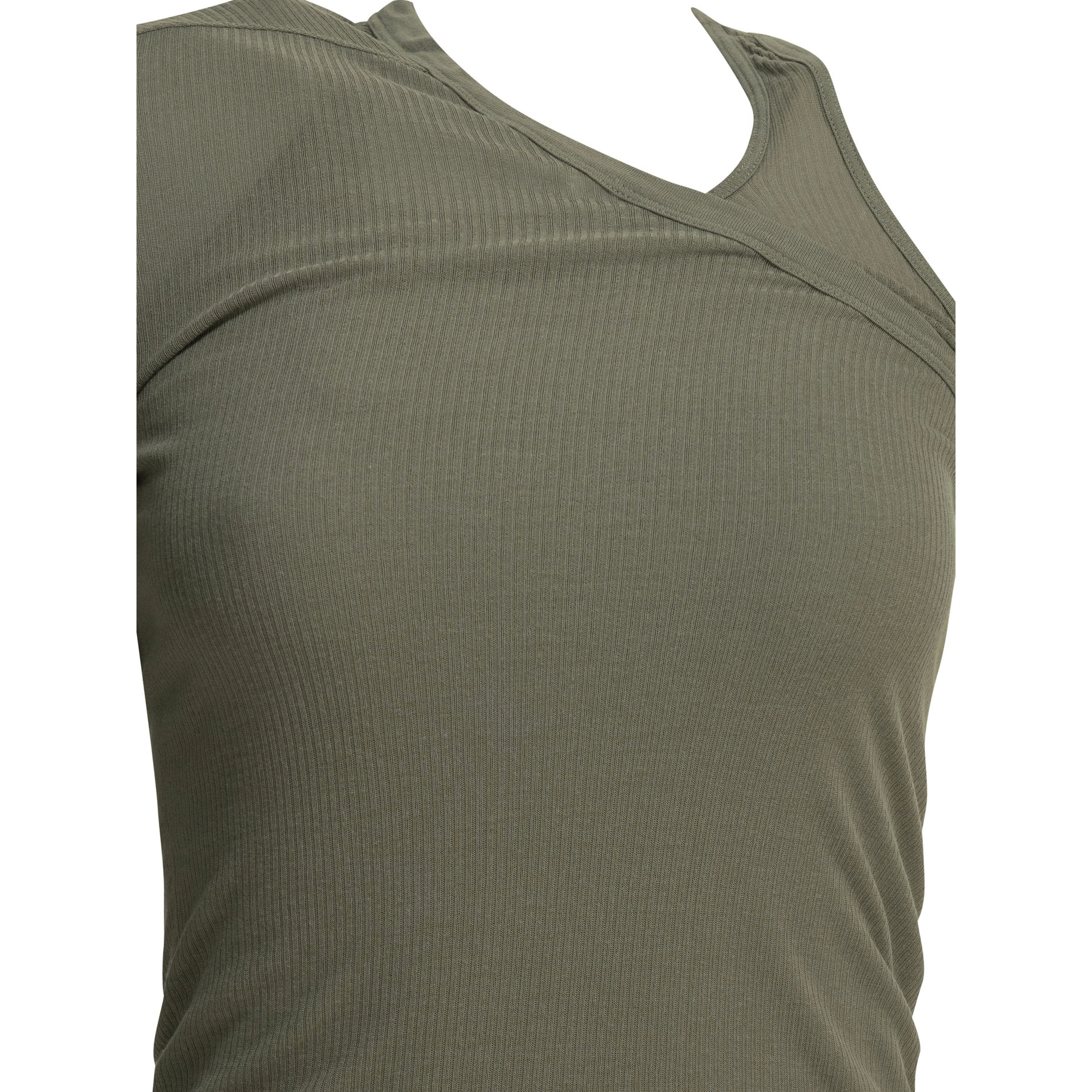 "Banana" One-shoulder tank top