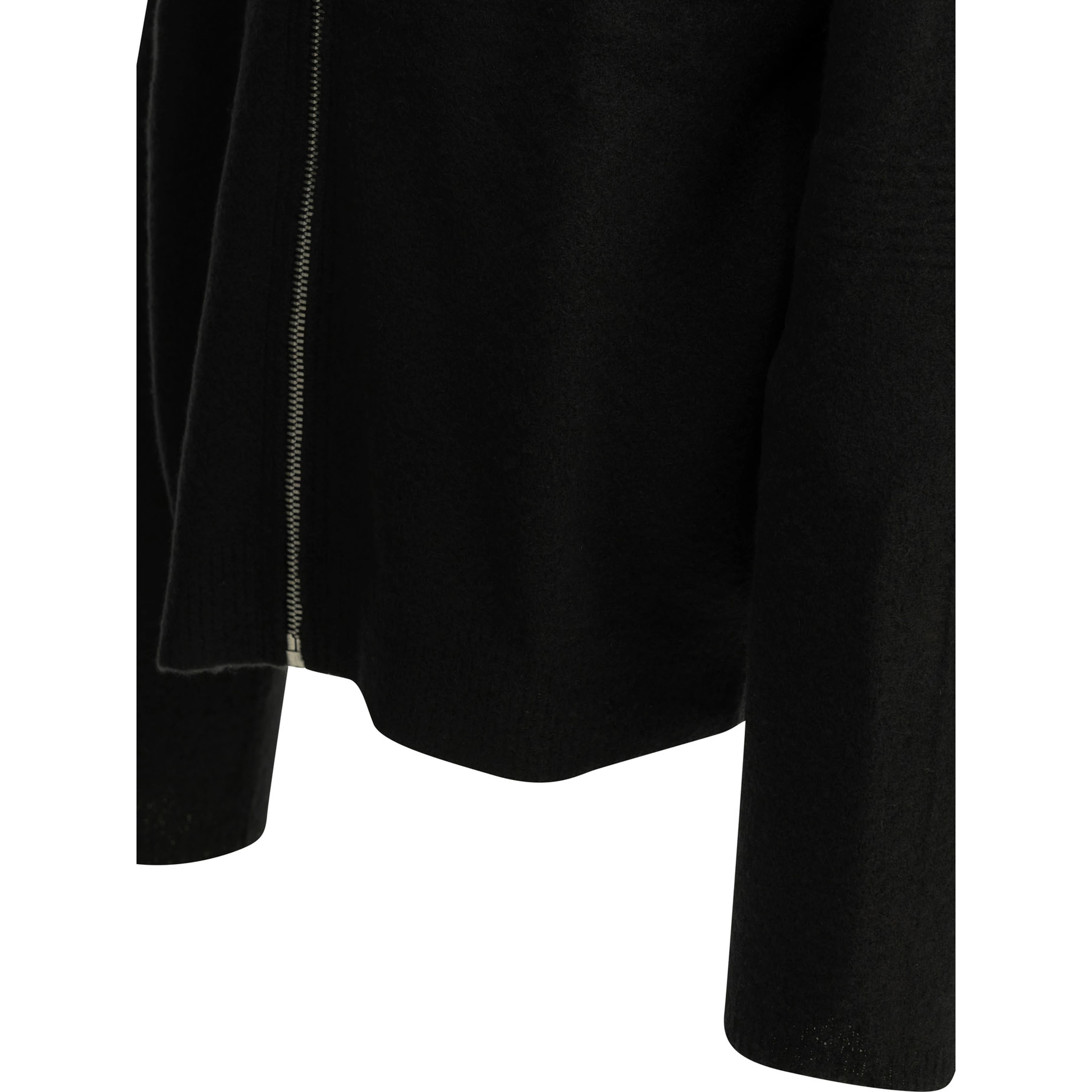 Zipper and hooded sweater
