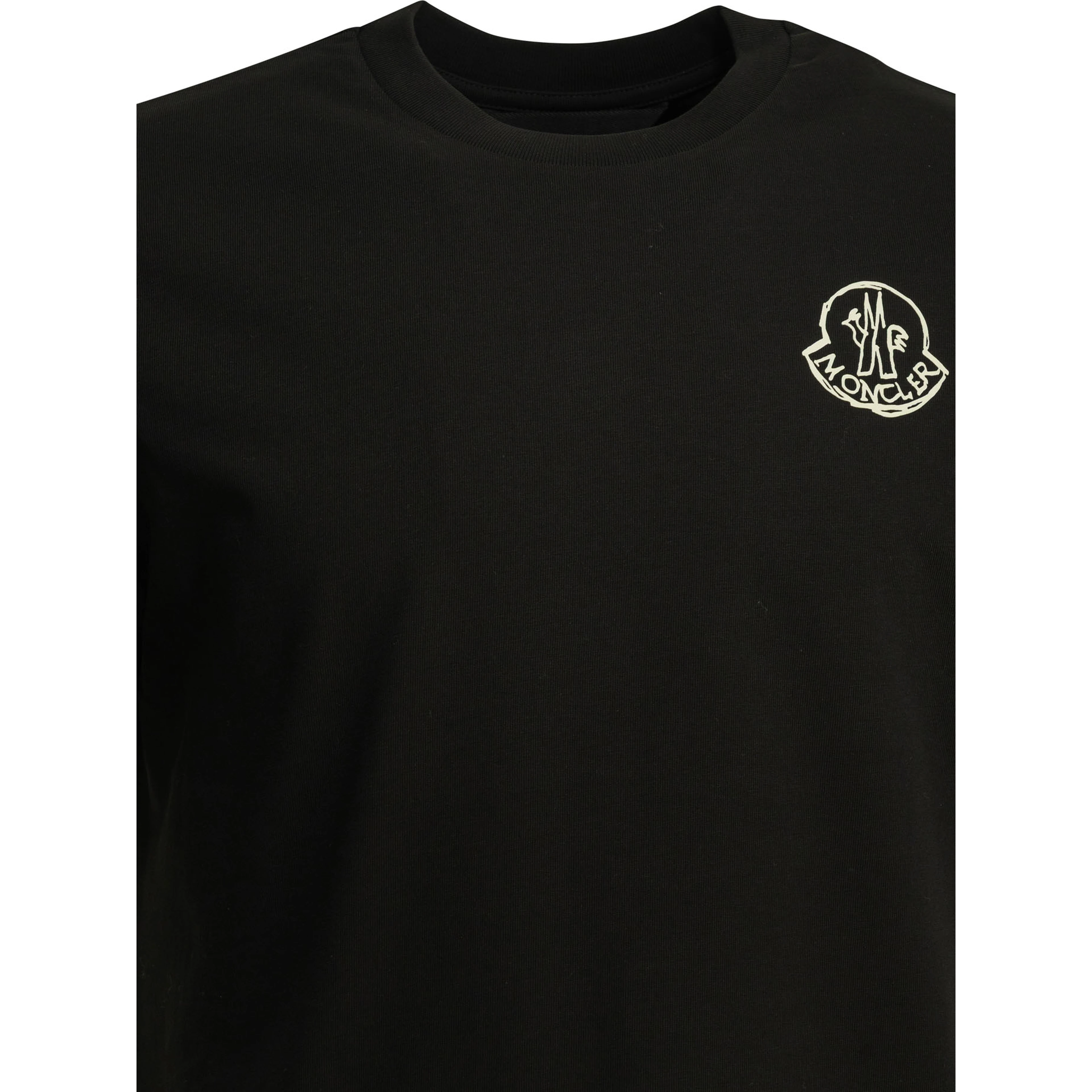 Crewneck T-shirt with logo