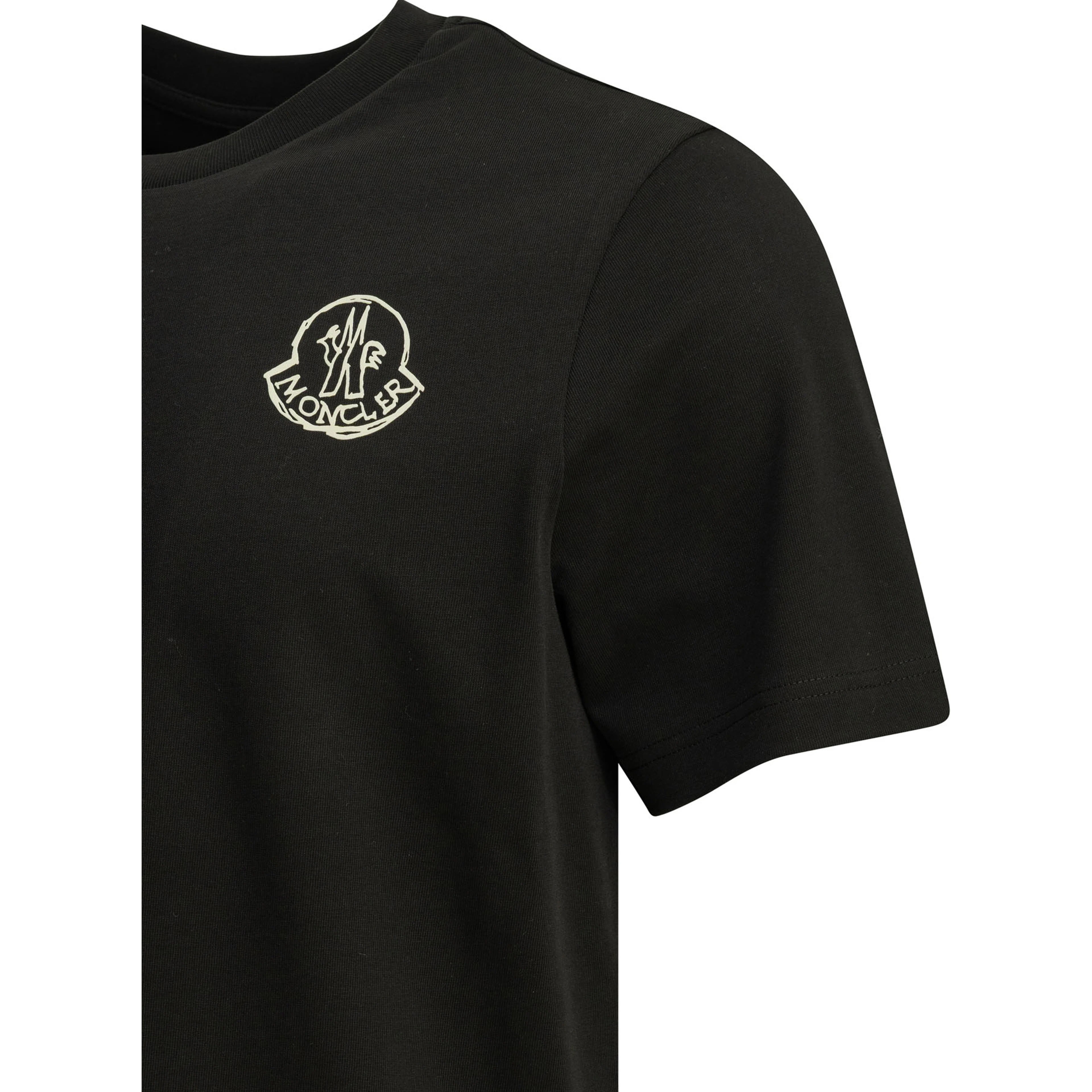 Crewneck T-shirt with logo