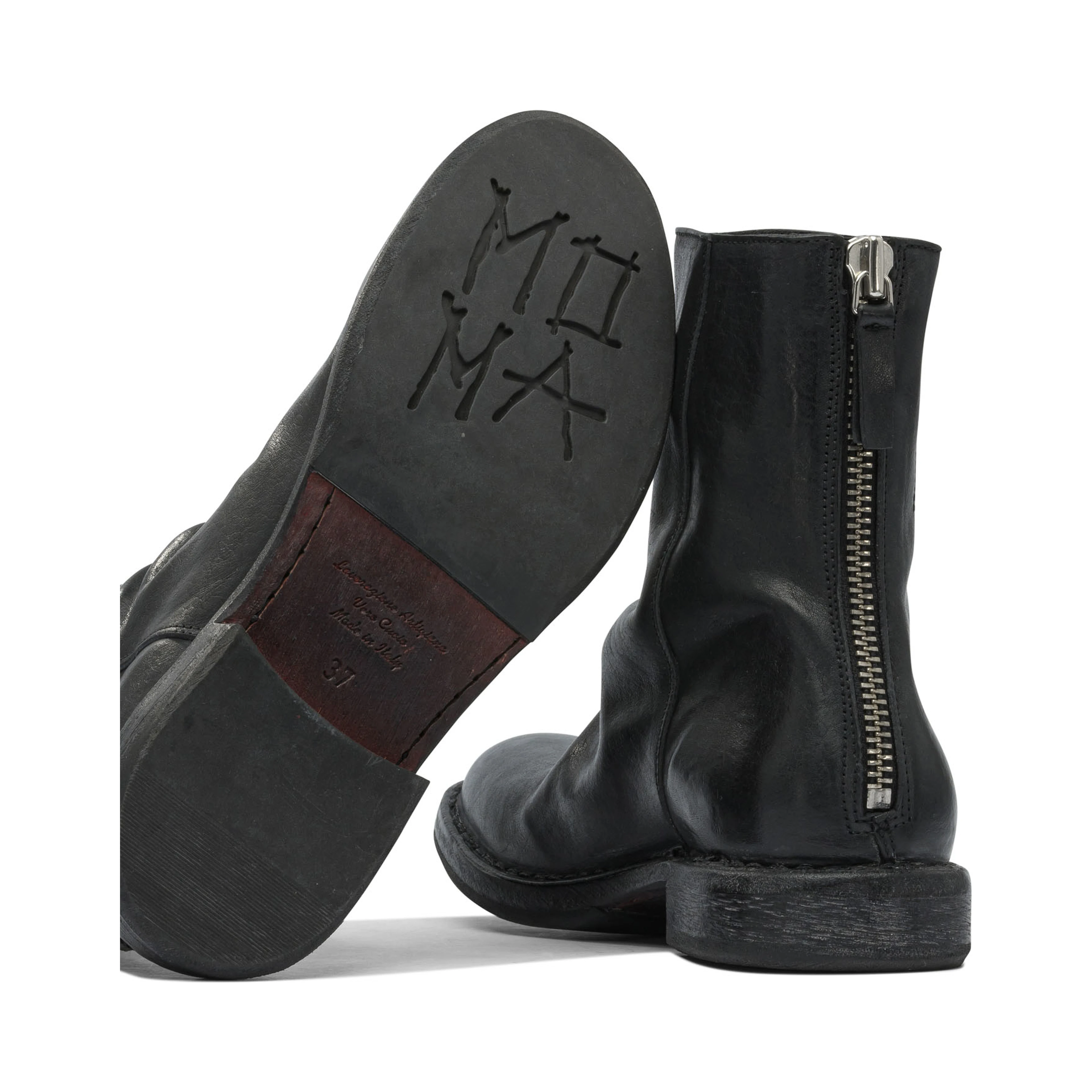 "Minsk" zippered ankle boots
