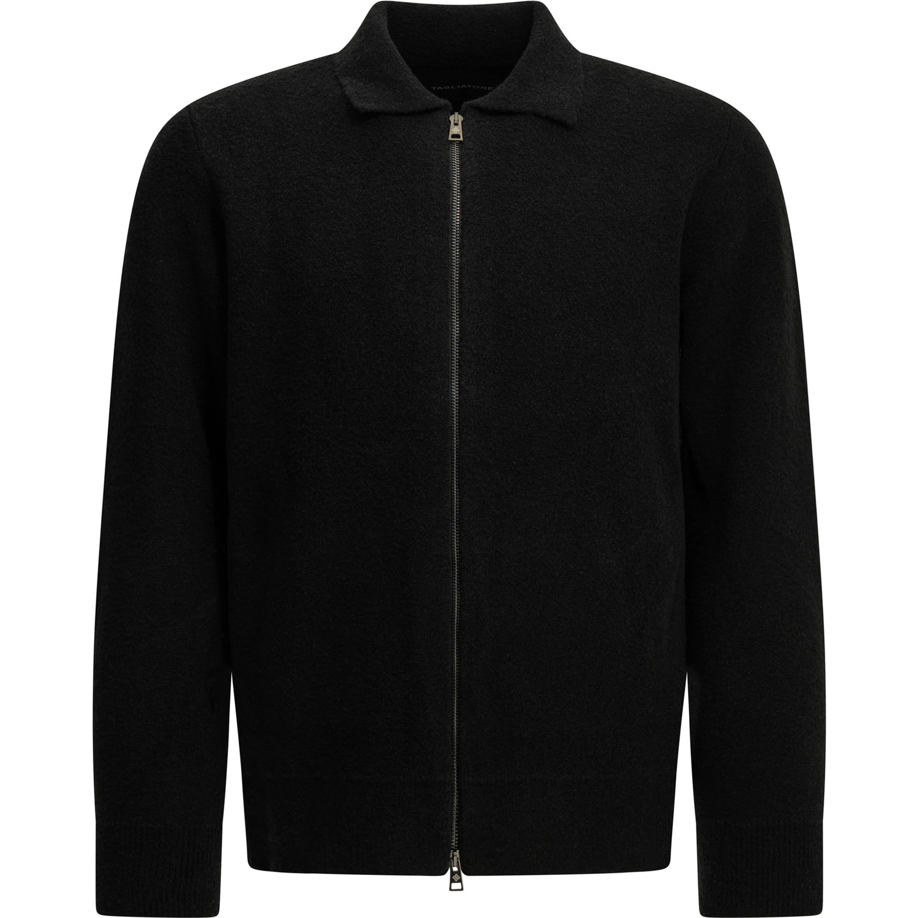 Wool Sweater with a Zipper