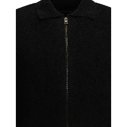 Wool Sweater with a Zipper