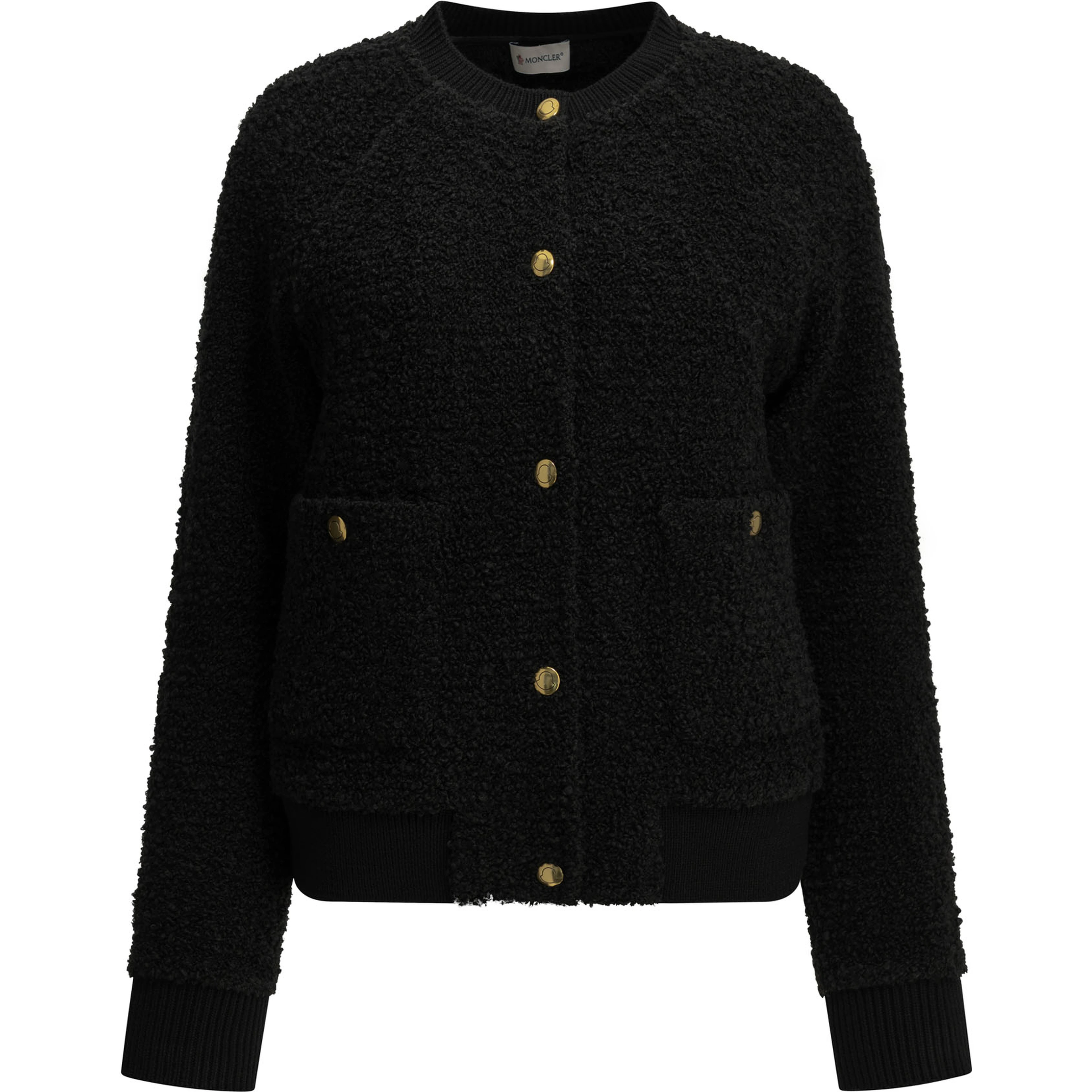 Wool-blend cardigan