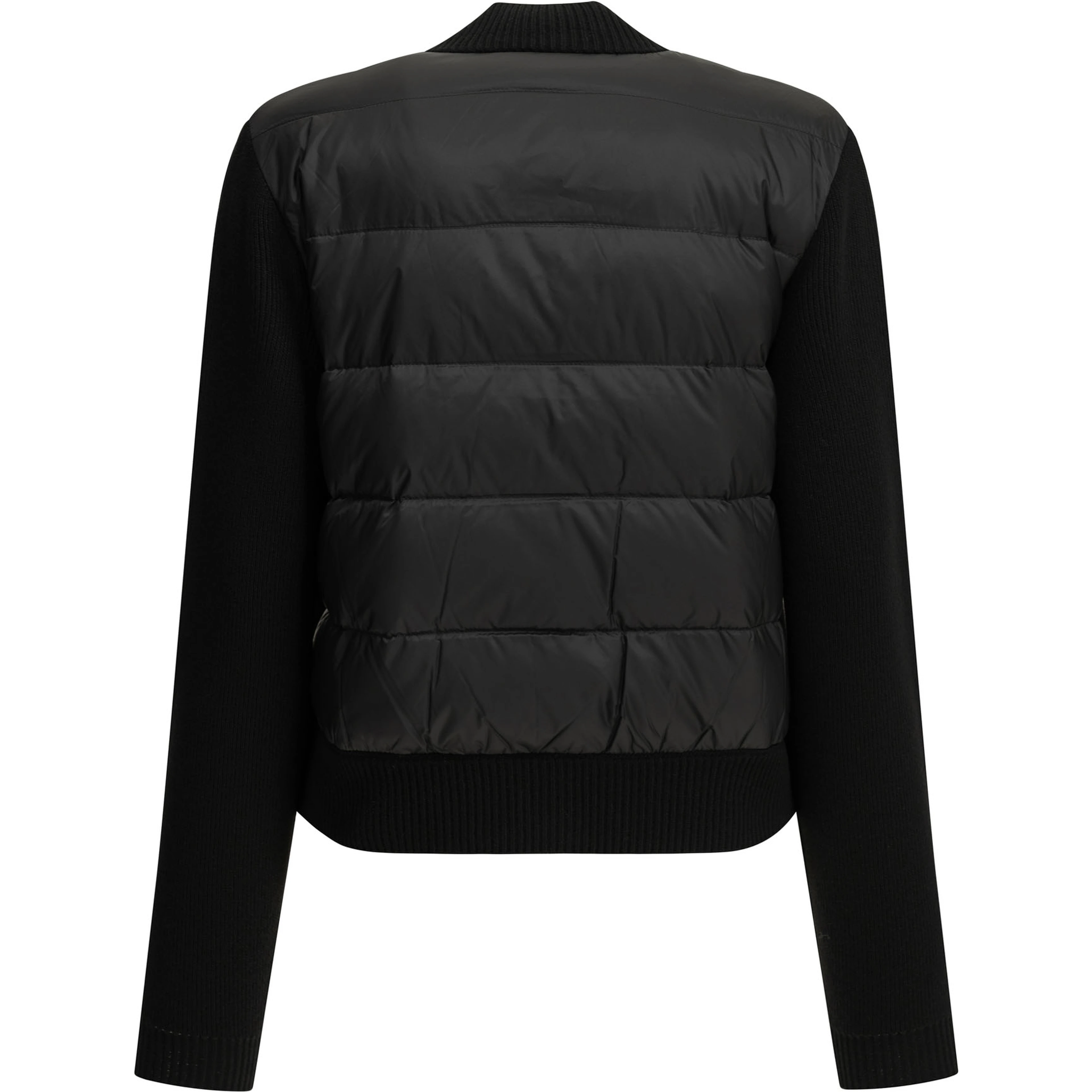 Wool Cardigan with Logo