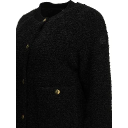Wool-blend cardigan