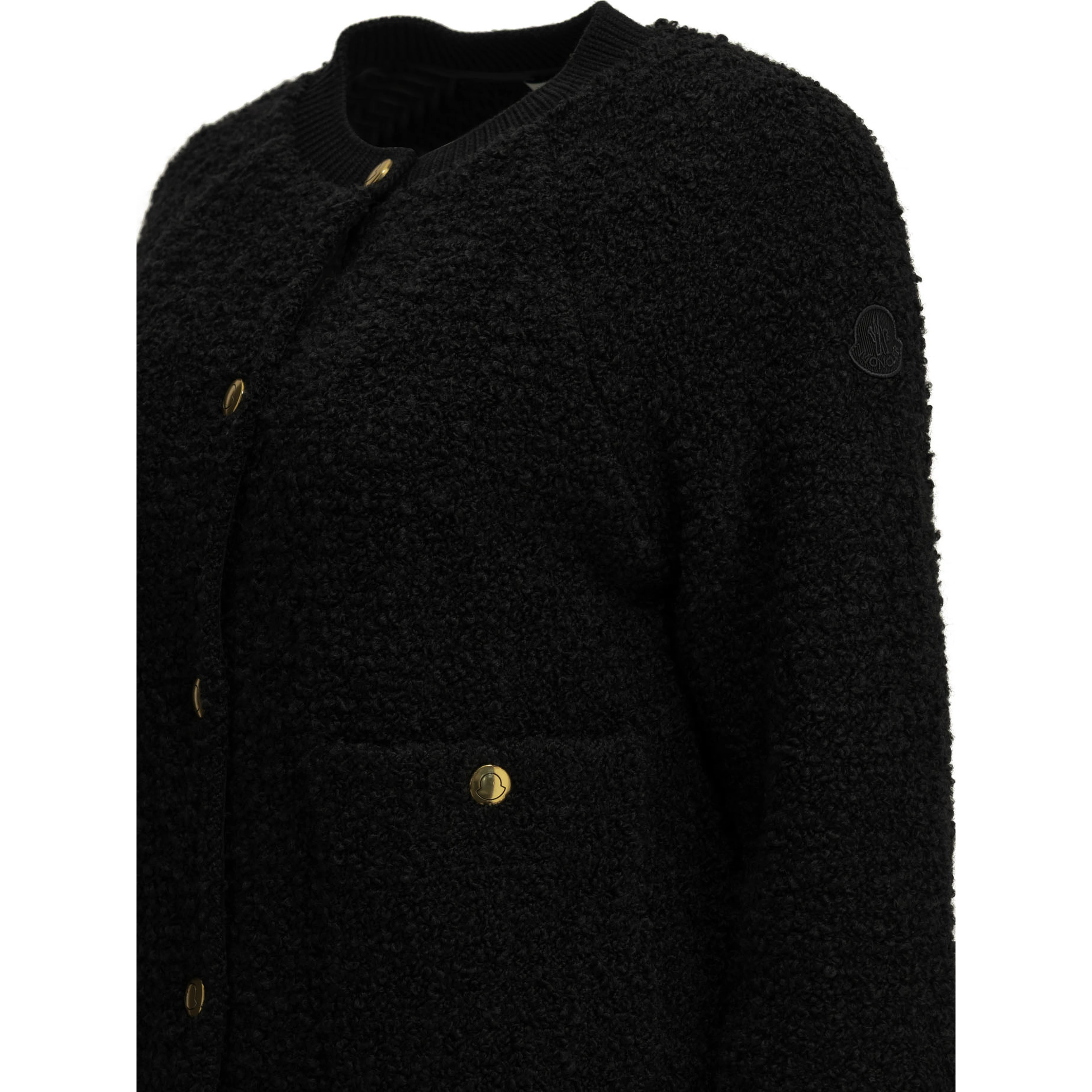 Wool-blend cardigan