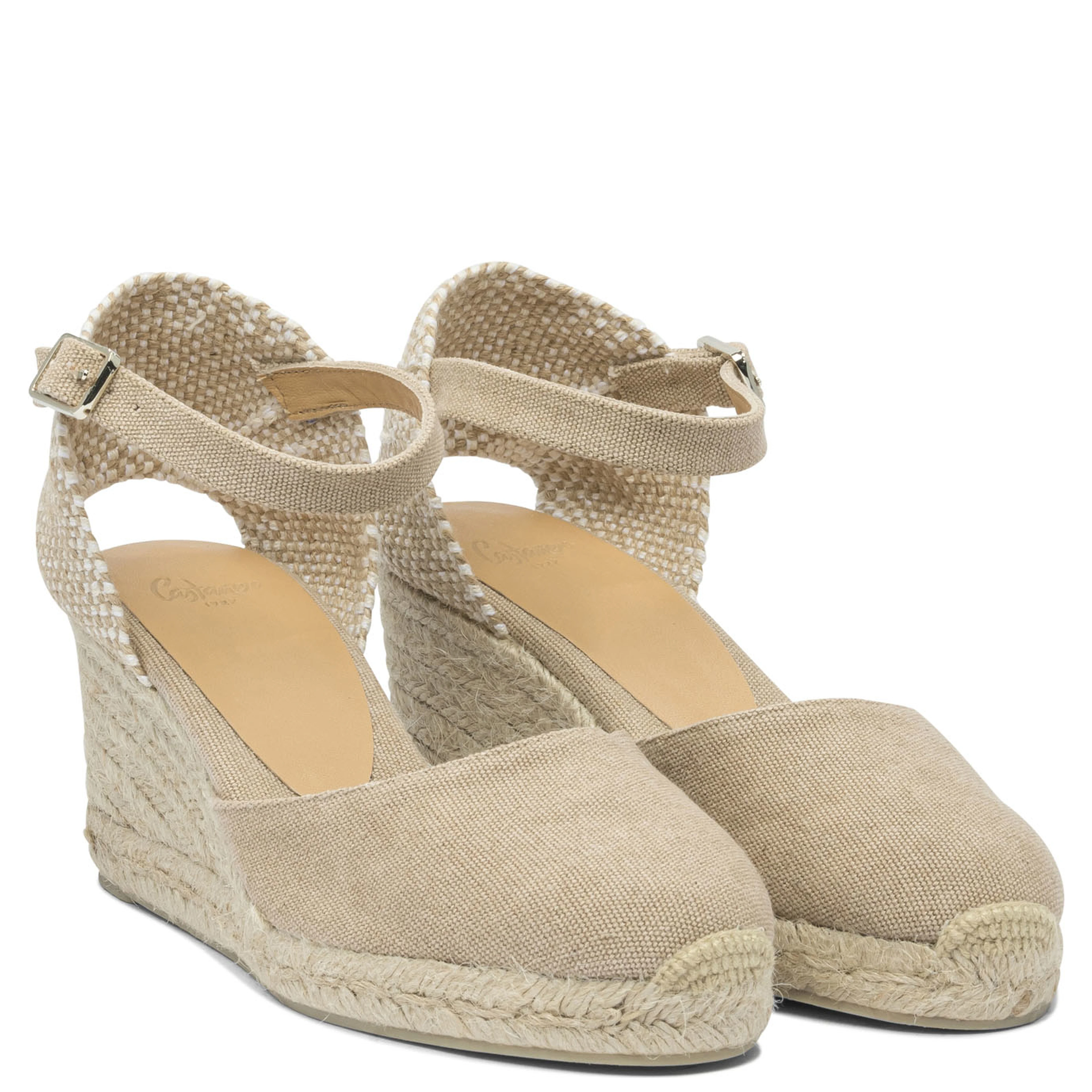 "Carol 70mm" high espadrilles