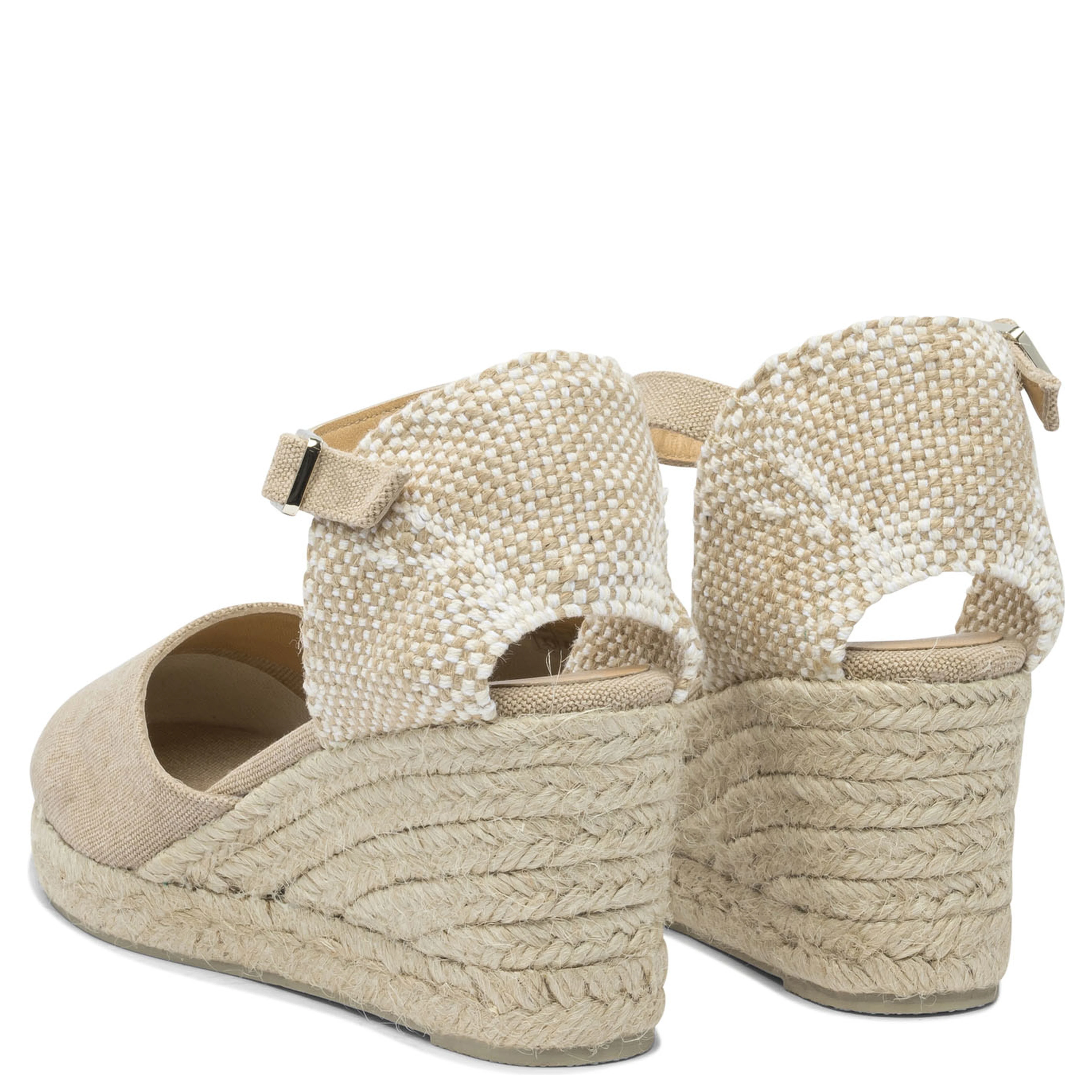 "Carol 70mm" high espadrilles