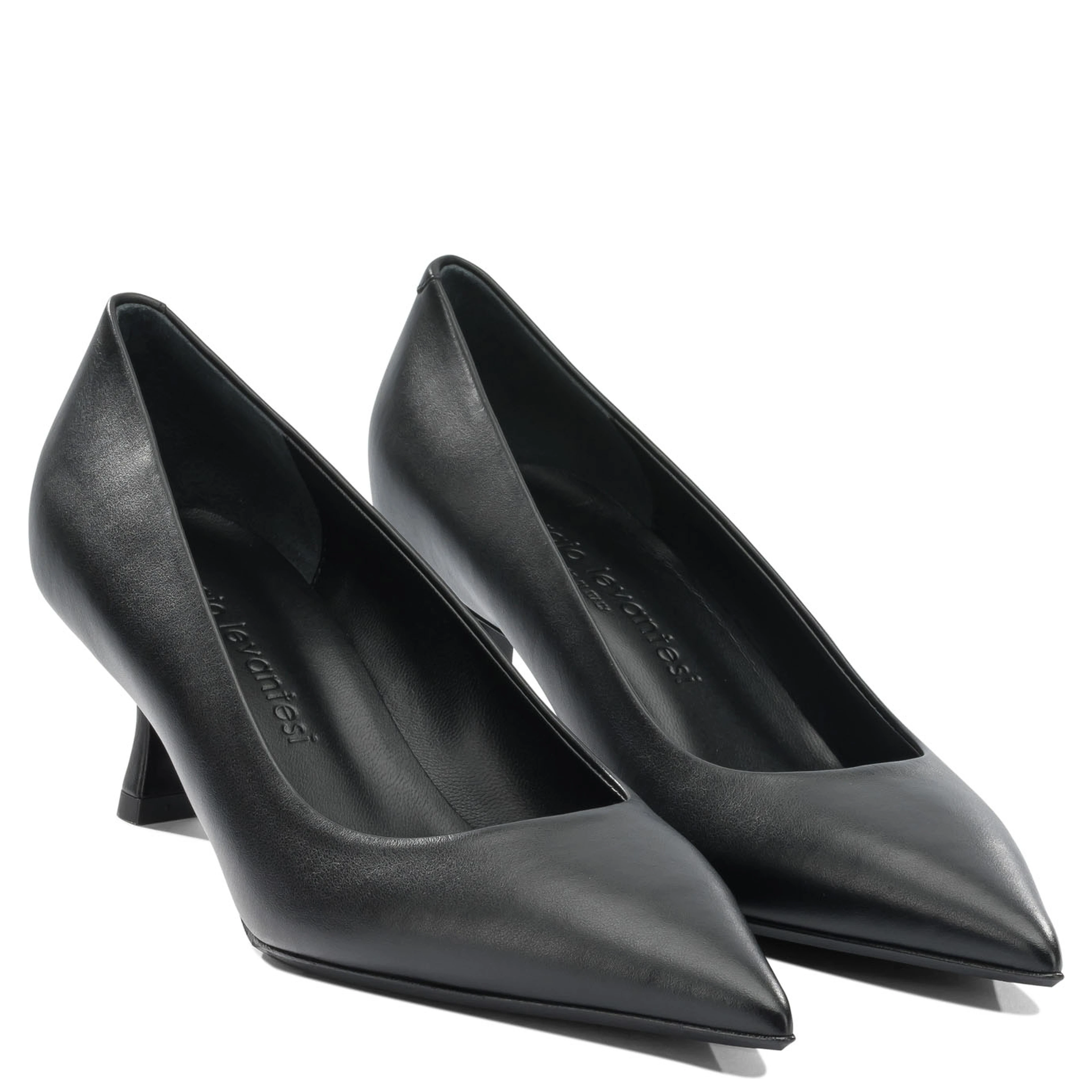 60mm leather pumps