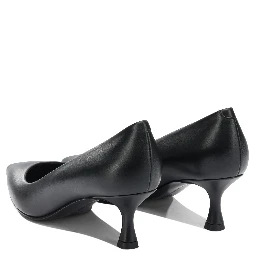 60mm leather pumps