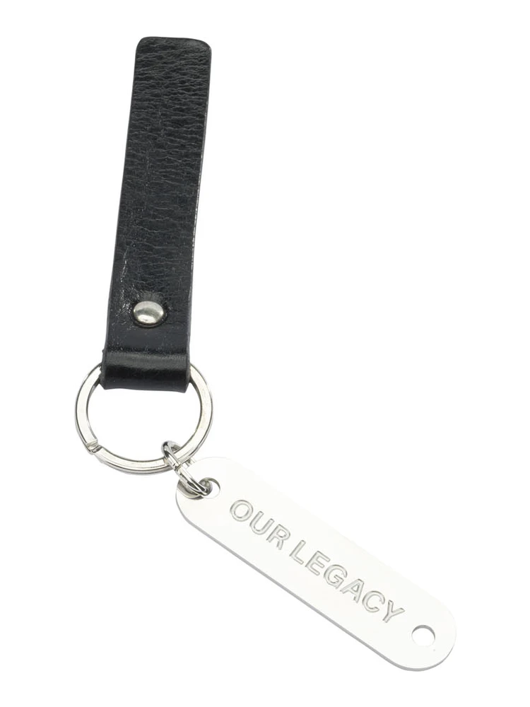 Leather keychain