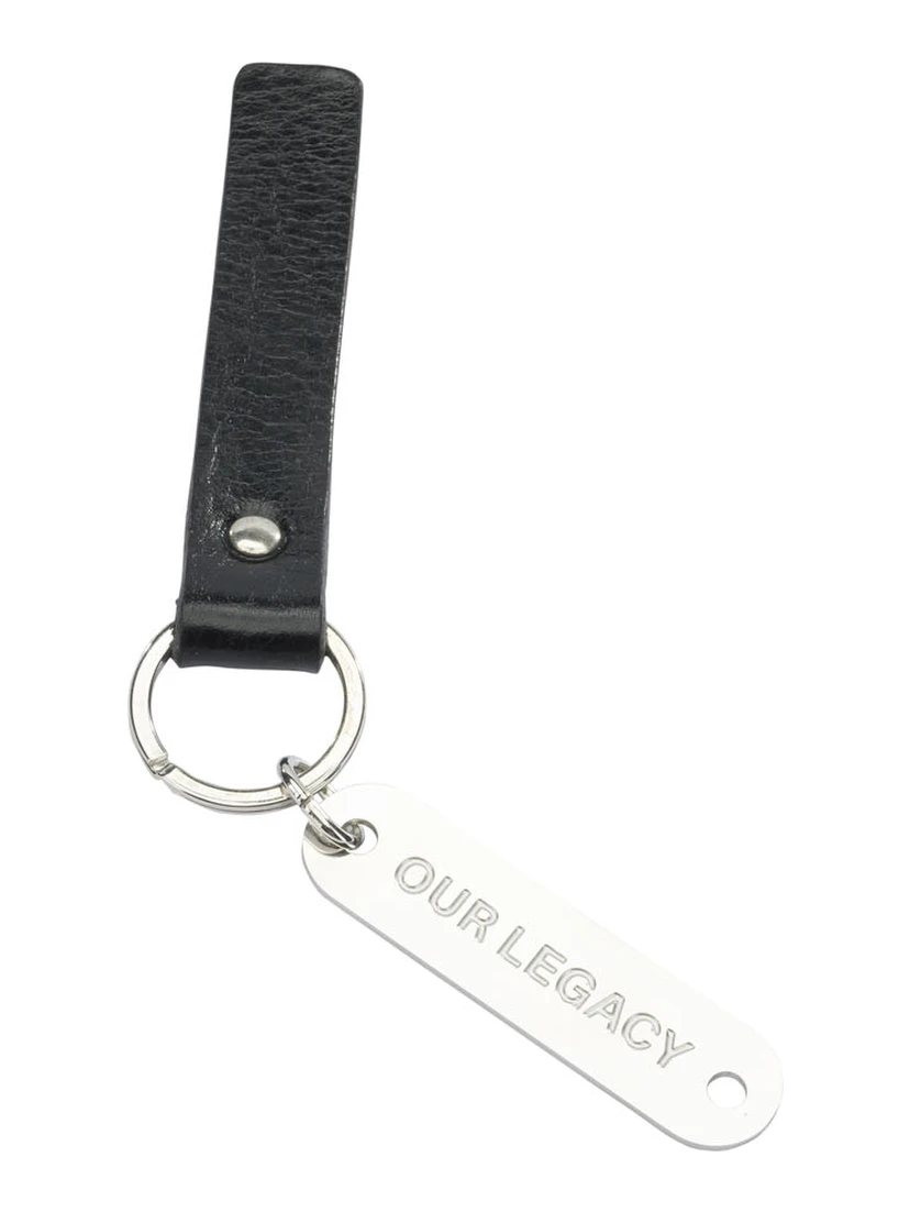 Leather keychain