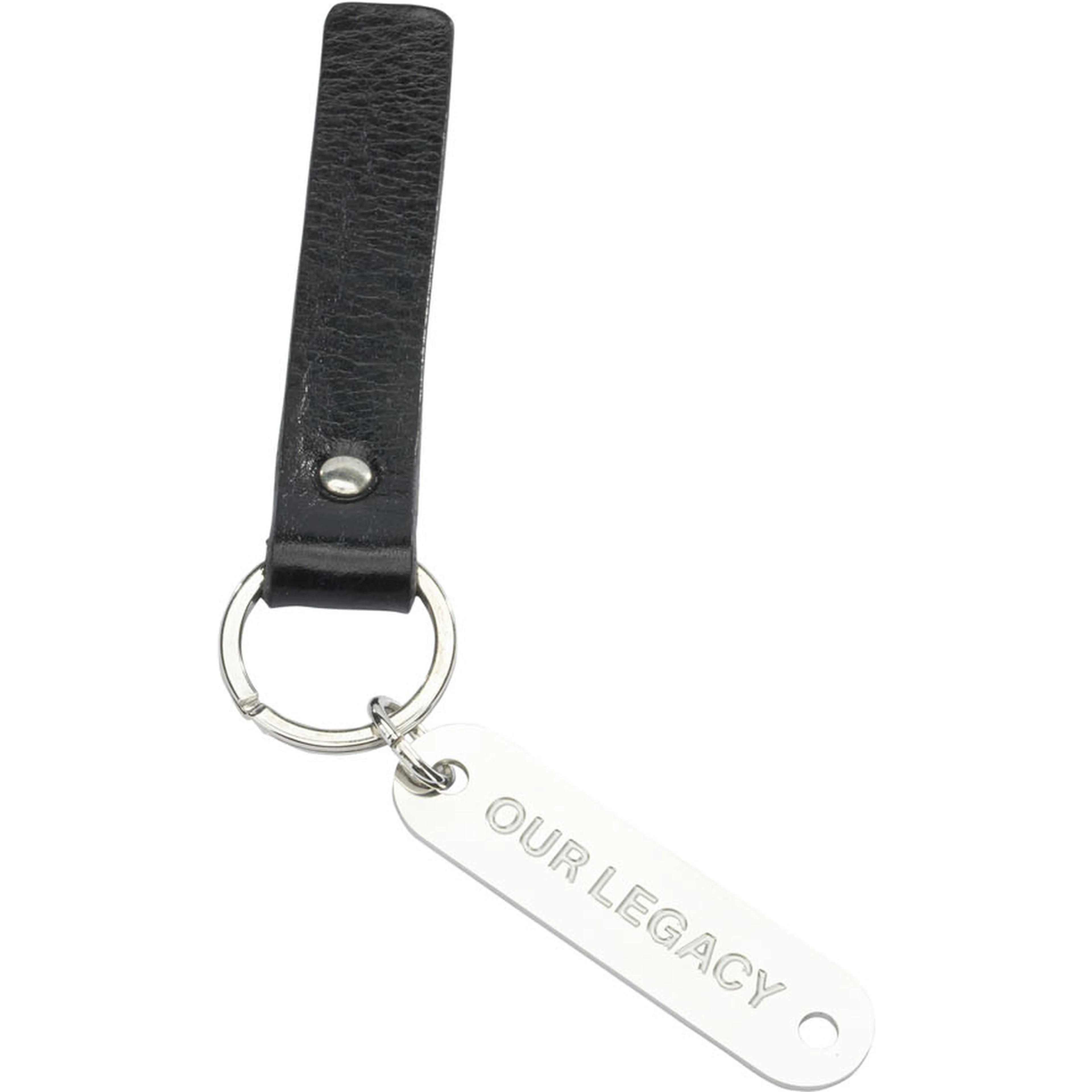 Leather keychain