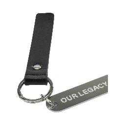 Leather keychain