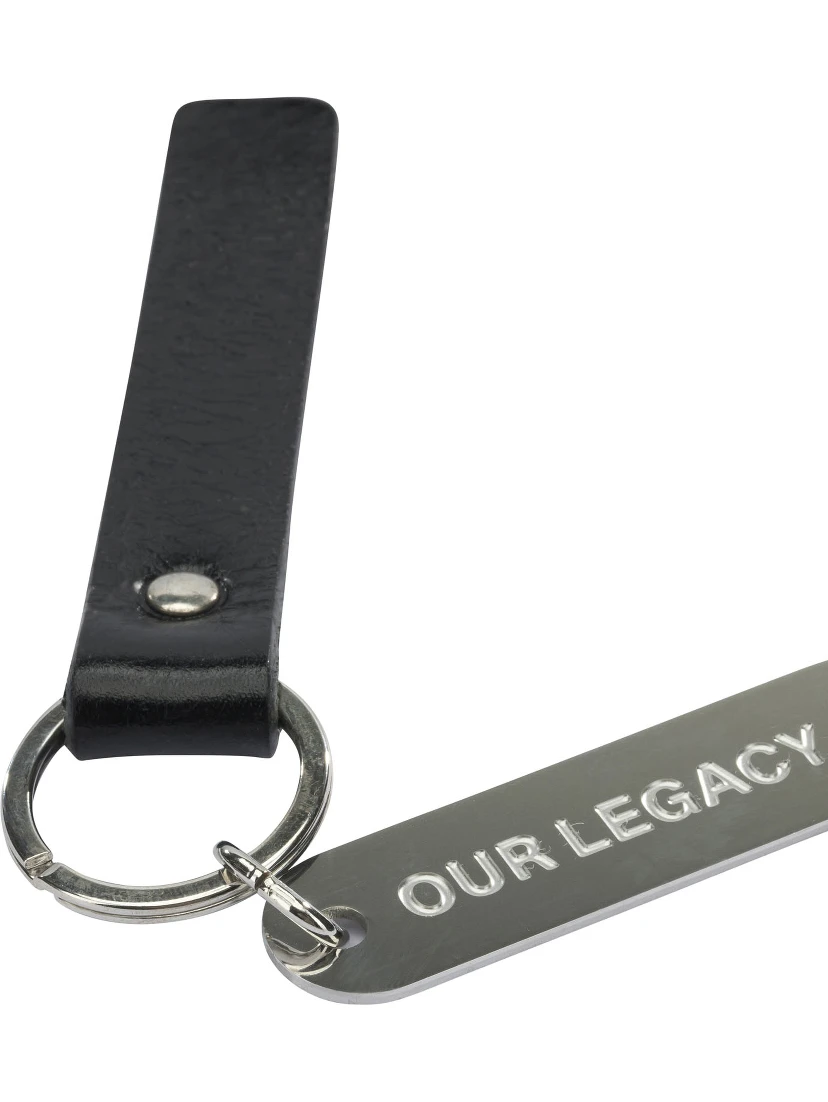 Leather keychain