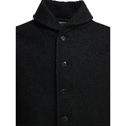 Wool bomber jacket