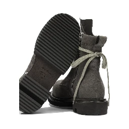 "Low Army Gabe" lace-up boots