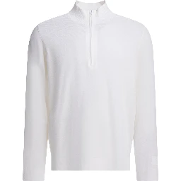 "Metropolis" half-zip sweater