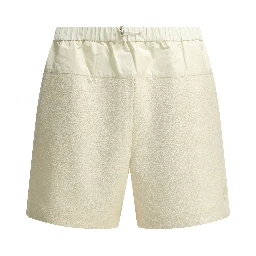 Cotton tracksuit shorts