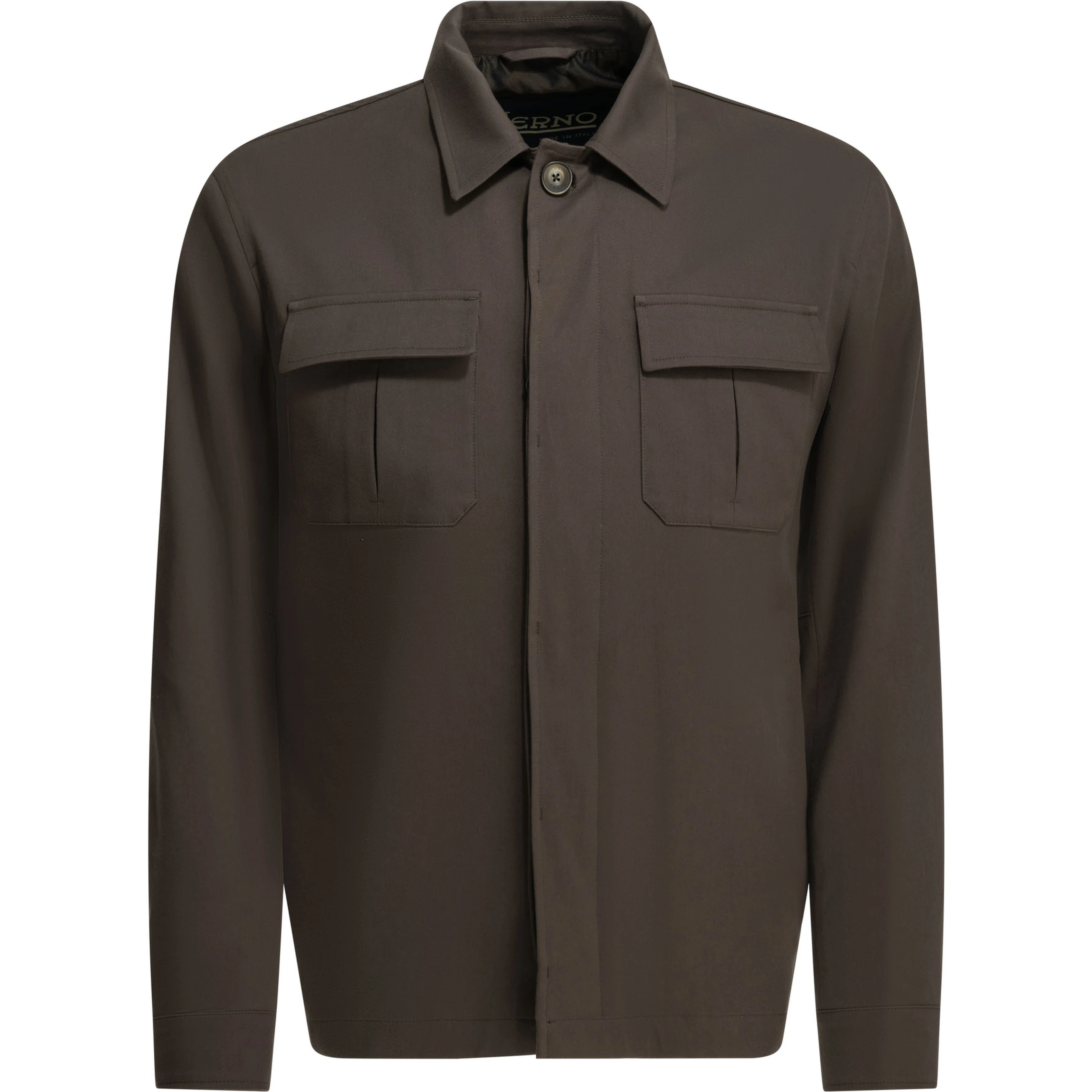 Cotton overshirt jacket