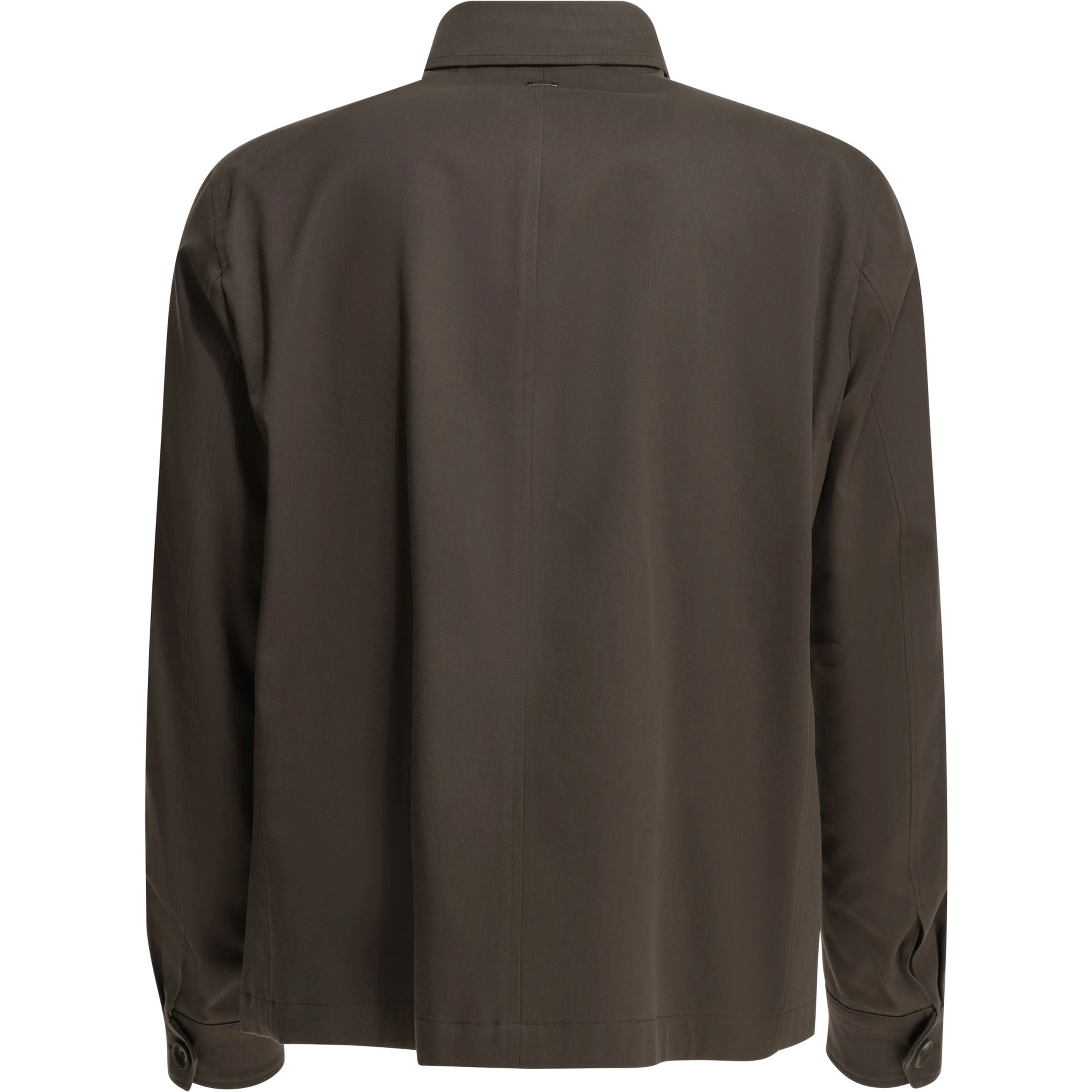 Cotton overshirt jacket