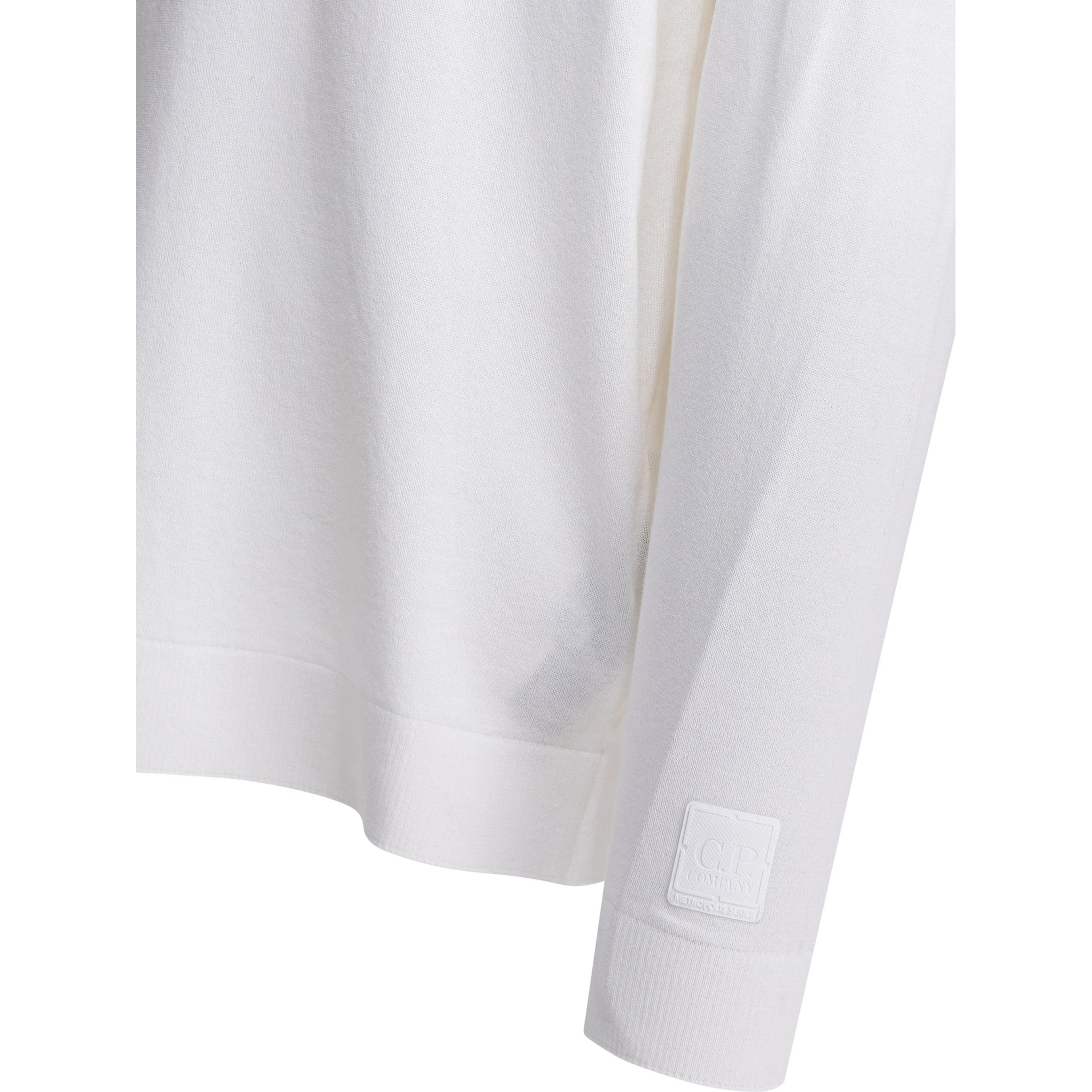 "Metropolis" half-zip sweater