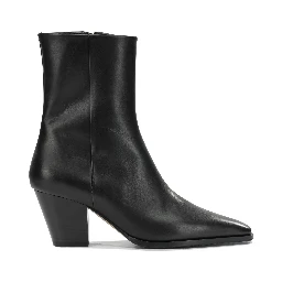 "Hedvig" zippered ankle boots