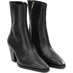 "Hedvig" zippered ankle boots