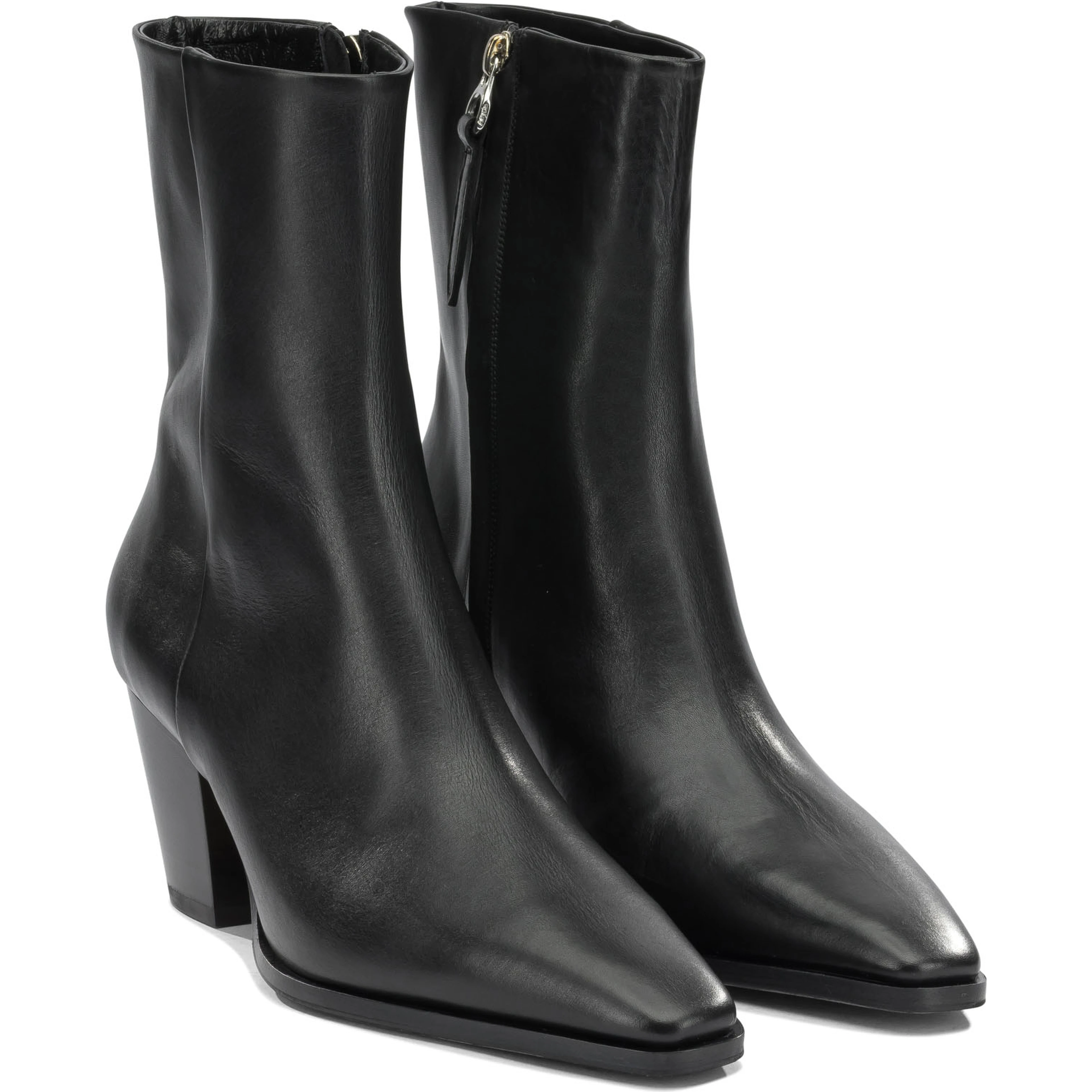 "Hedvig" zippered ankle boots