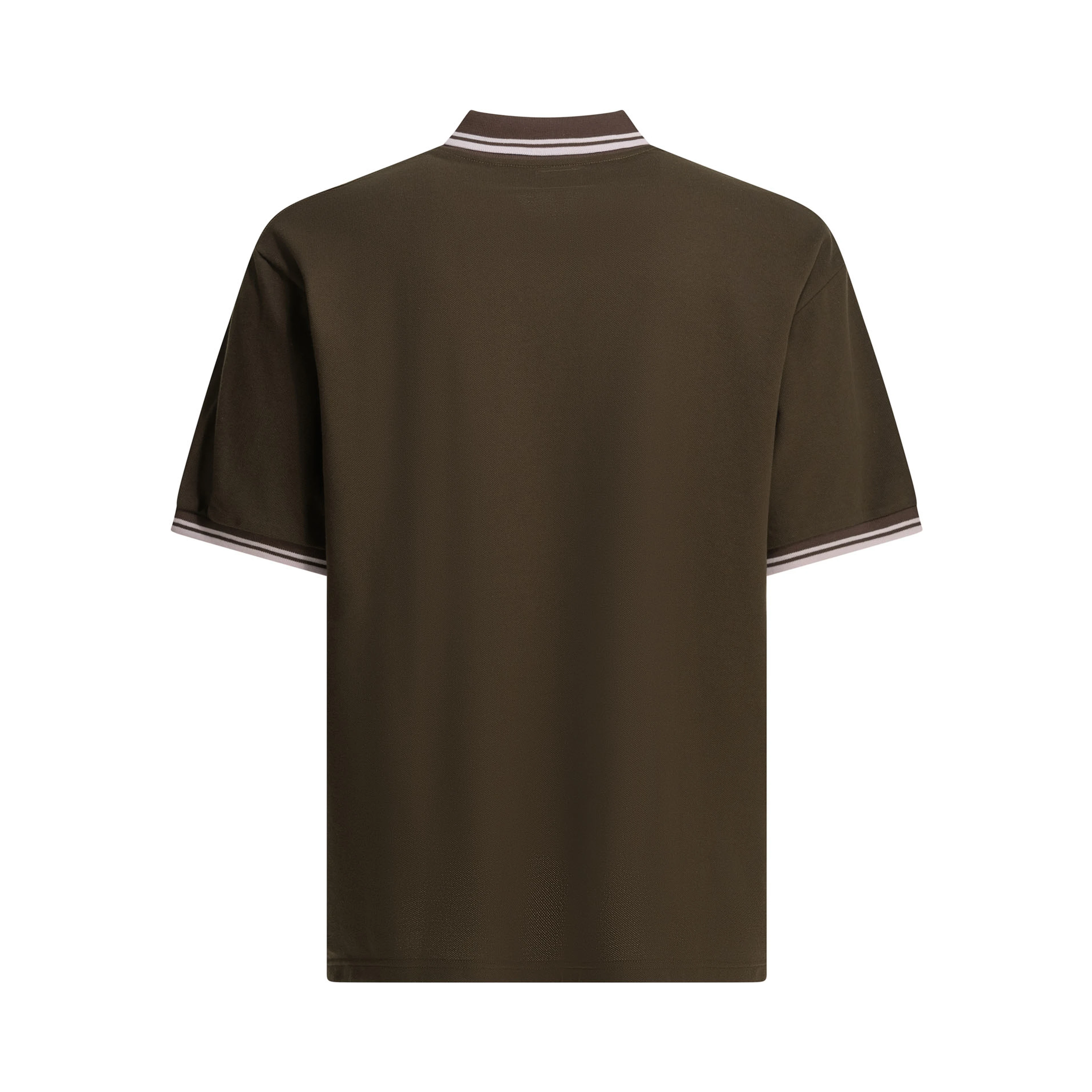 "Shawl Collar" Polo shirt with buttons