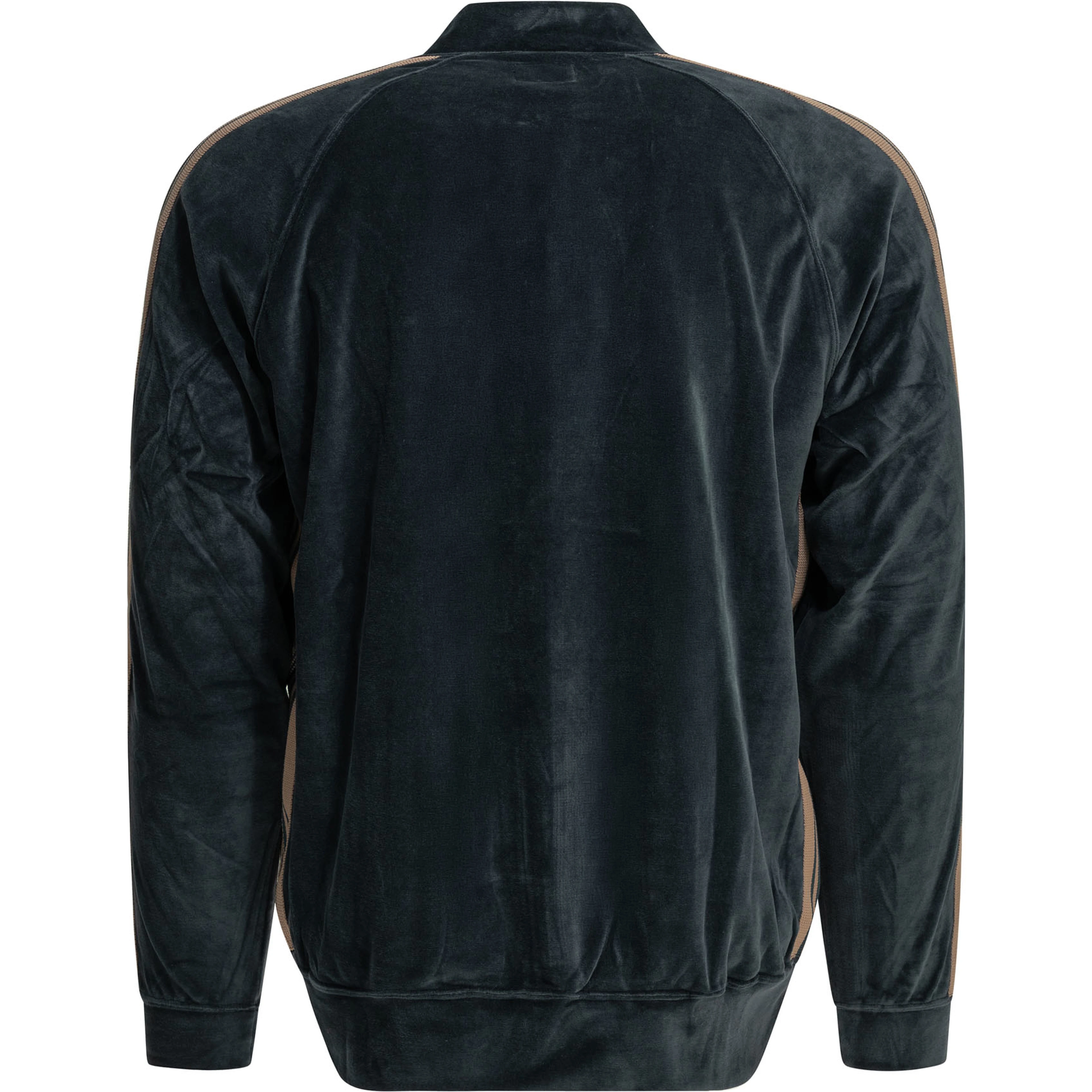 "Track" zippered sweatshirt